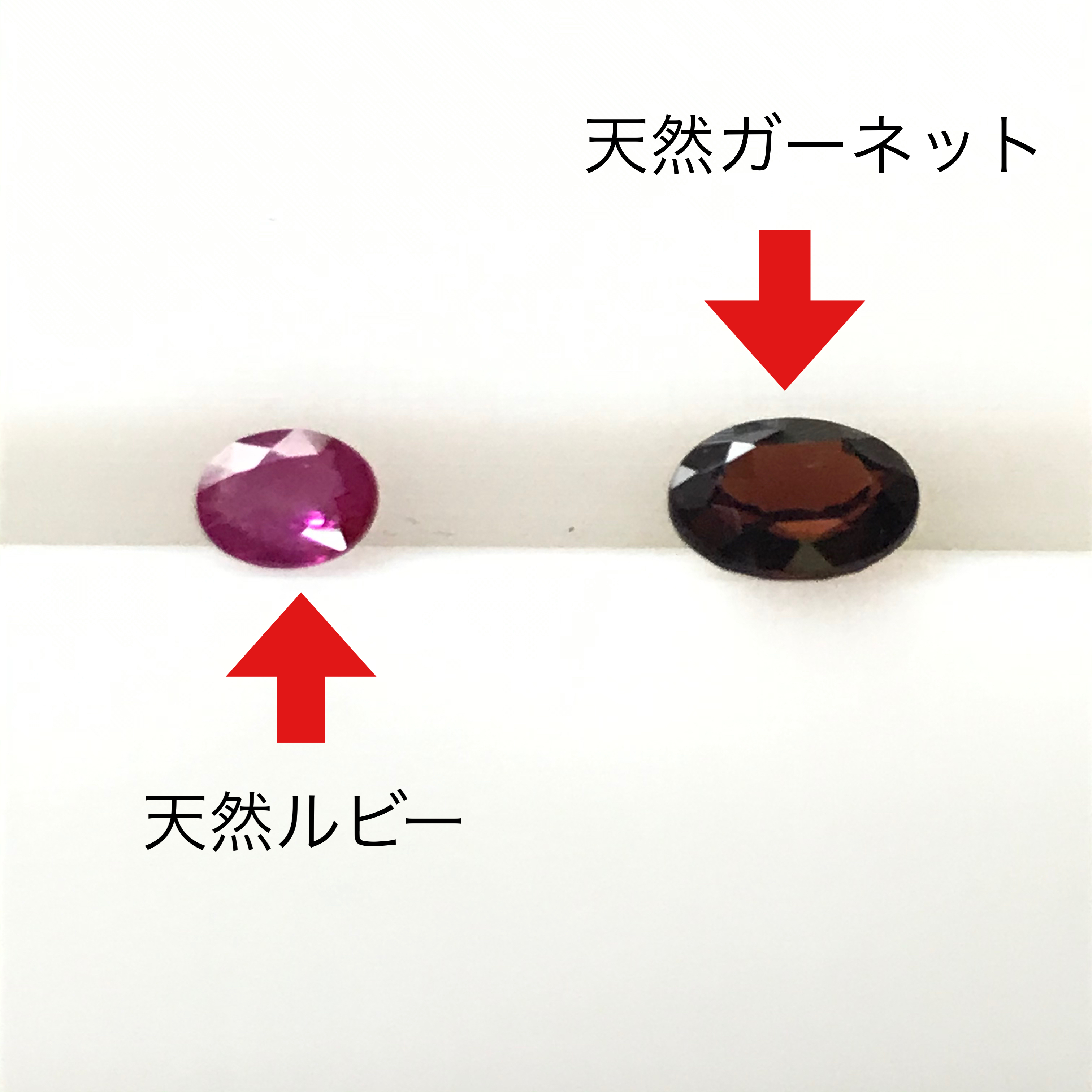 宝石の見分け方 鑑別 蛍光検査 虫眼鏡ヒカリのブログ